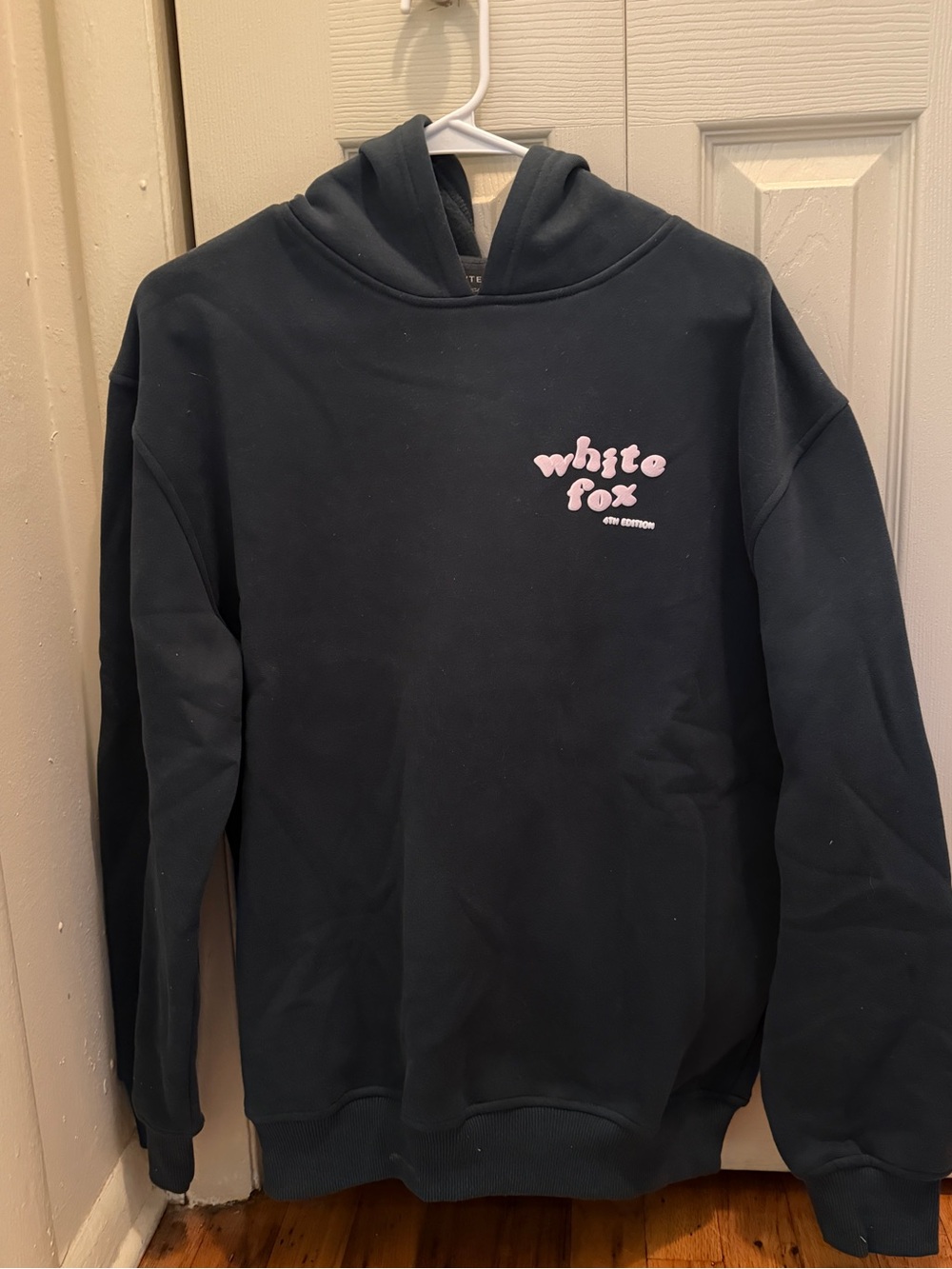 White Fox hunter green hoodie